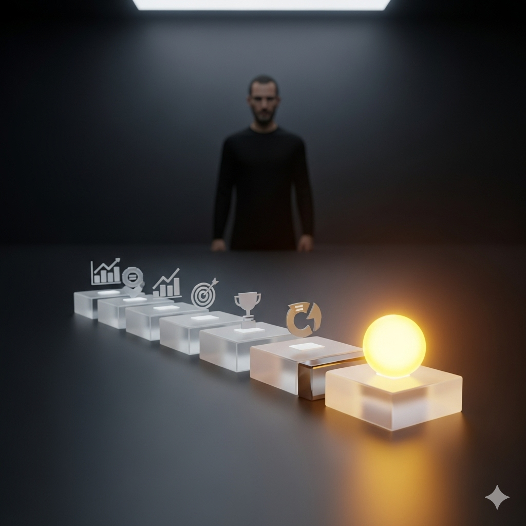 Personne en coaching utilisant des outils d